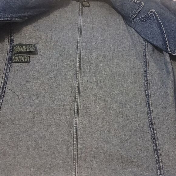 Lauren Ralph lauren jeans and co double-breasted denim size s petite - Picture 11 of 12